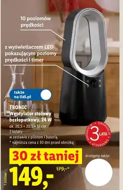 Lidl Wentylator Tronic oferta