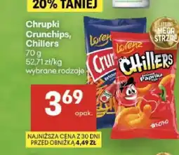 Delikatesy Centrum Chrupki Crunchips Lorenz oferta