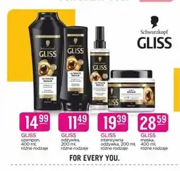 Jaśmin Intensywna odżywka do włosów Schwarzkopf Gliss oferta