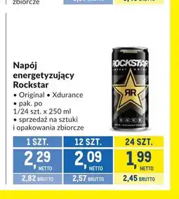 Makro Napój energetyzujący Rockstar oferta