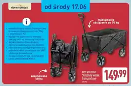 ALDI Składany wózek transportowy Adventuridge oferta