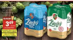 Delikatesy Centrum Piwo bezalkoholowe Žatecký 0,0% 4-pak oferta
