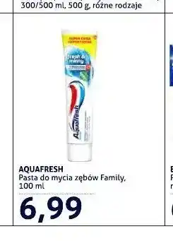 Blue Stop Pasta do zębów Aquafresh Family oferta