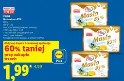 Lidl Masło Pilos oferta