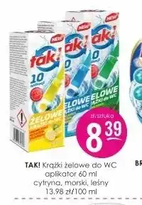 Jaśmin Krążki żelowe do WC TAK! cytryna oferta