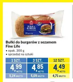 Makro Bułki do burgerów z sezamem Fine Life oferta