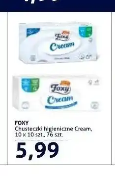Chusteczki higieniczne Foxy Cream 10-pak