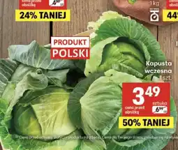 Delikatesy Centrum Kapusta wczesna polska oferta