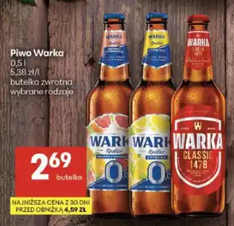 Delikatesy Centrum Piwo bezalkoholowe Warka Radler Grejpfrut z Pomarańczą oferta