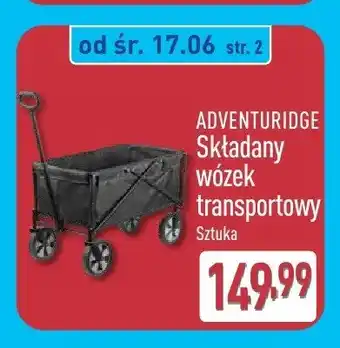 Składany wózek transportowy Adventuridge