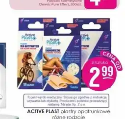 Jaśmin Plastry opatrunkowe Active Plast oferta