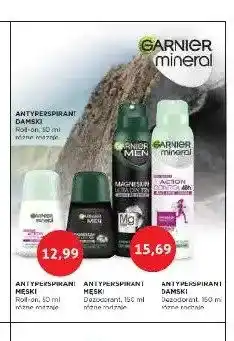 Blue Stop Antyperspirant damski roll-on Garnier Mineral oferta