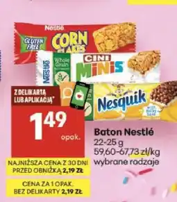 Delikatesy Centrum Baton zbożowy Nestlé Corn Flakes oferta