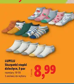 Lidl Stopki dziecięce Lupilu oferta
