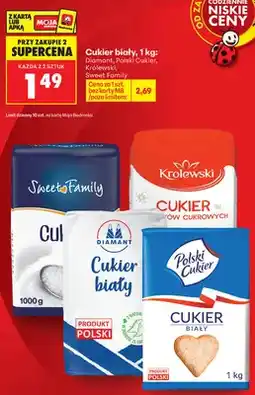 Biedronka Cukier biały Sweet Family oferta
