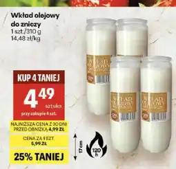 Delikatesy Centrum Wkład olejowy do zniczy oferta