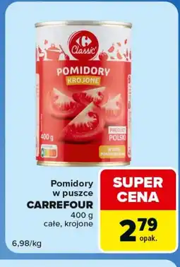 Carrefour Express Pomidory krojone Carrefour oferta