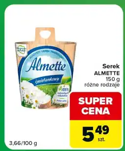 Carrefour Express Serek śmietankowy Almette oferta