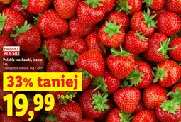 Lidl Truskawki Polski oferta