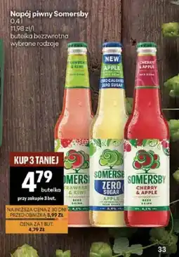 Delikatesy Centrum Napój piwny Somersby Strawberry & Kiwi oferta