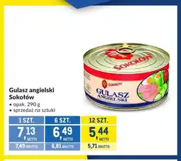 Makro Gulasz angielski Sokołów oferta