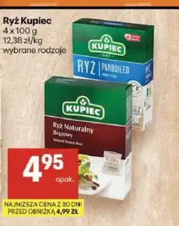 Delikatesy Centrum Ryż Naturalny Brązowy Kupiec 4-pak oferta
