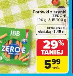 Carrefour Parówki JBB oferta