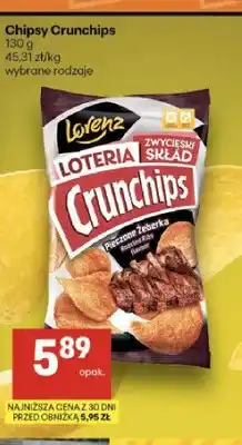 Delikatesy Centrum Chipsy Crunchips Pieczone Żeberka Lorenz oferta