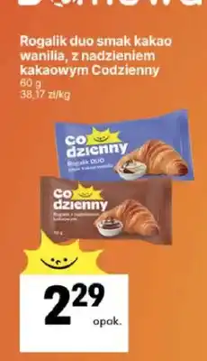 Delikatesy Centrum Rogalik duo smak kakao wanilia Codzienny oferta