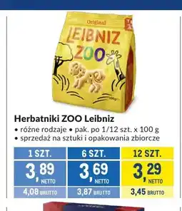Makro Herbatniki ZOO Leibniz oferta