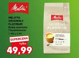 Kaufland Melitta Originals Platinum Kawa ziarnista oferta