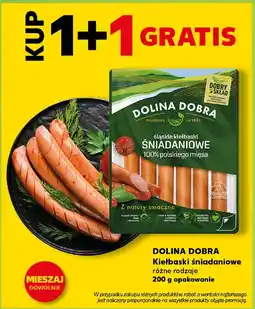 Kaufland Dolina Dobra Kiełbaski śniadaniowe oferta