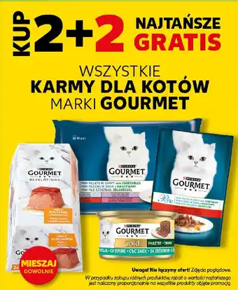 Gourmet Wszystkie karmy dla kotów marki