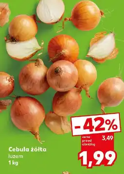 Kaufland Cebula żółta oferta