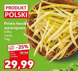 Kaufland Polska fasolka szparagowa żółta oferta