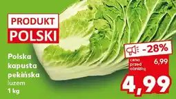 Kaufland Polska kapusta pekińska oferta