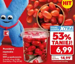 Kaufland Pomidory rzymskie mini oferta