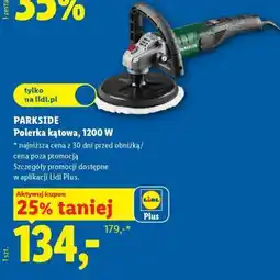 Lidl PARKSIDE Polerka kątowa, 1200 W oferta