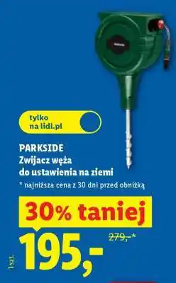 Lidl PARKSIDE Zwijacz węża do ustawienia na ziemi oferta