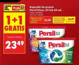 Biedronka Kapsułki do prania Persil Discs, 20 lub 22 szt oferta