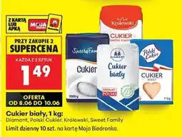 Biedronka Cukier biały 1 kg oferta