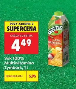 Biedronka Sok 100% Multiwitamina Tymbark, 1 l oferta