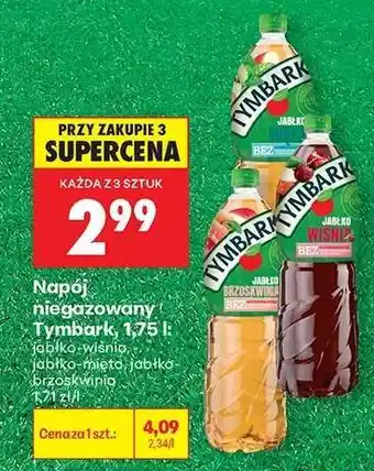Biedronka Napój niegazowany Tymbark 1,75 l oferta