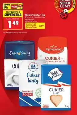 Biedronka Cukier biały 1 kg oferta