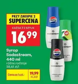 Biedronka Syrop Sodastream, 440 ml oferta