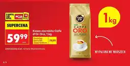 Biedronka Kawa ziarnista Cafe d’Or Oro, 1 kg oferta