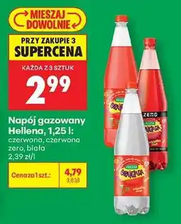 Biedronka Napój gazowany Hellena, 1,25 l oferta