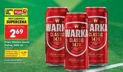 Biedronka Piwo Warka Jasne Pełne , 500 ml oferta
