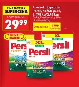 Biedronka Proszek do prania Persil, 45/50 prań, 2,475 kg/2,75 kg oferta