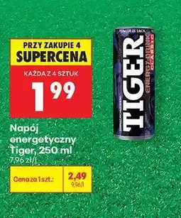 Biedronka Napój energetyczny Tiger 250 ml oferta